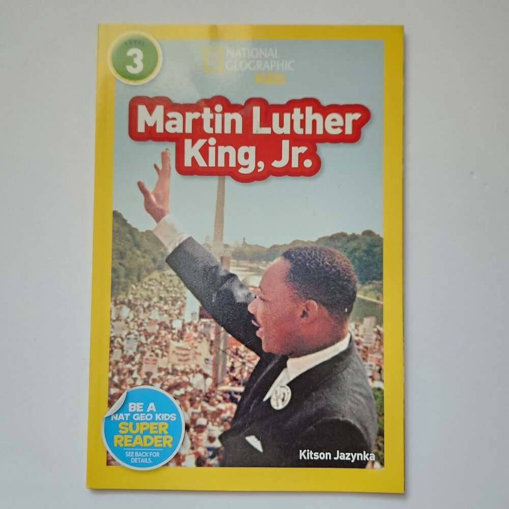 National Geographic Kids Martin Luther King Jr. Level 3 Reader Book By Kitson Ja